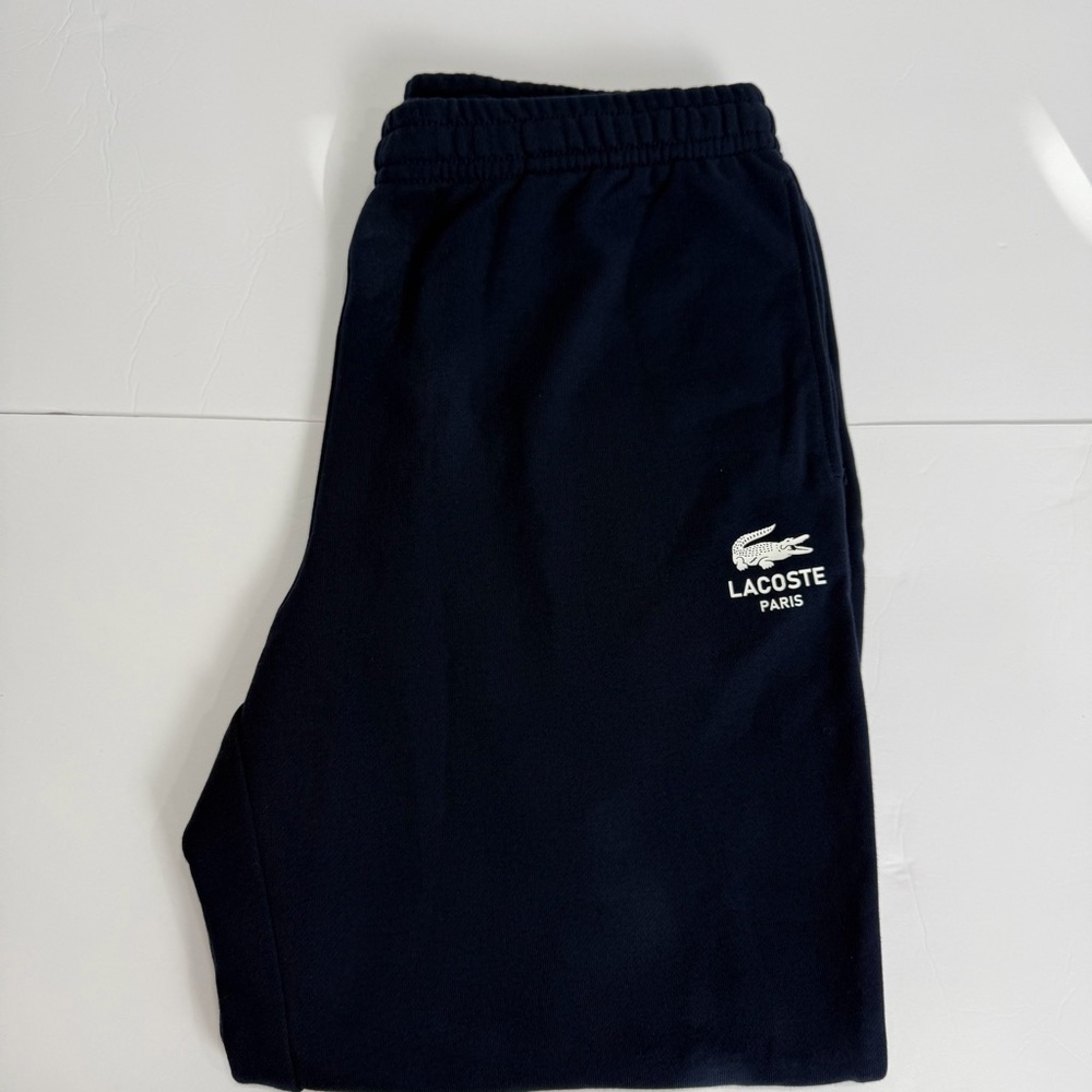 Lacoste Paria Logo Sweatpants unisex tapered fit XL